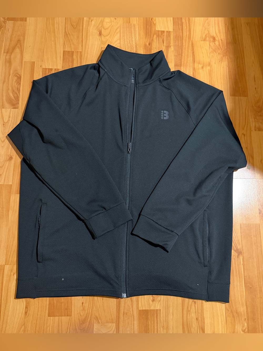 Bench Urbanwear Men’s XXL Black Full Zip Performance Track Jacket